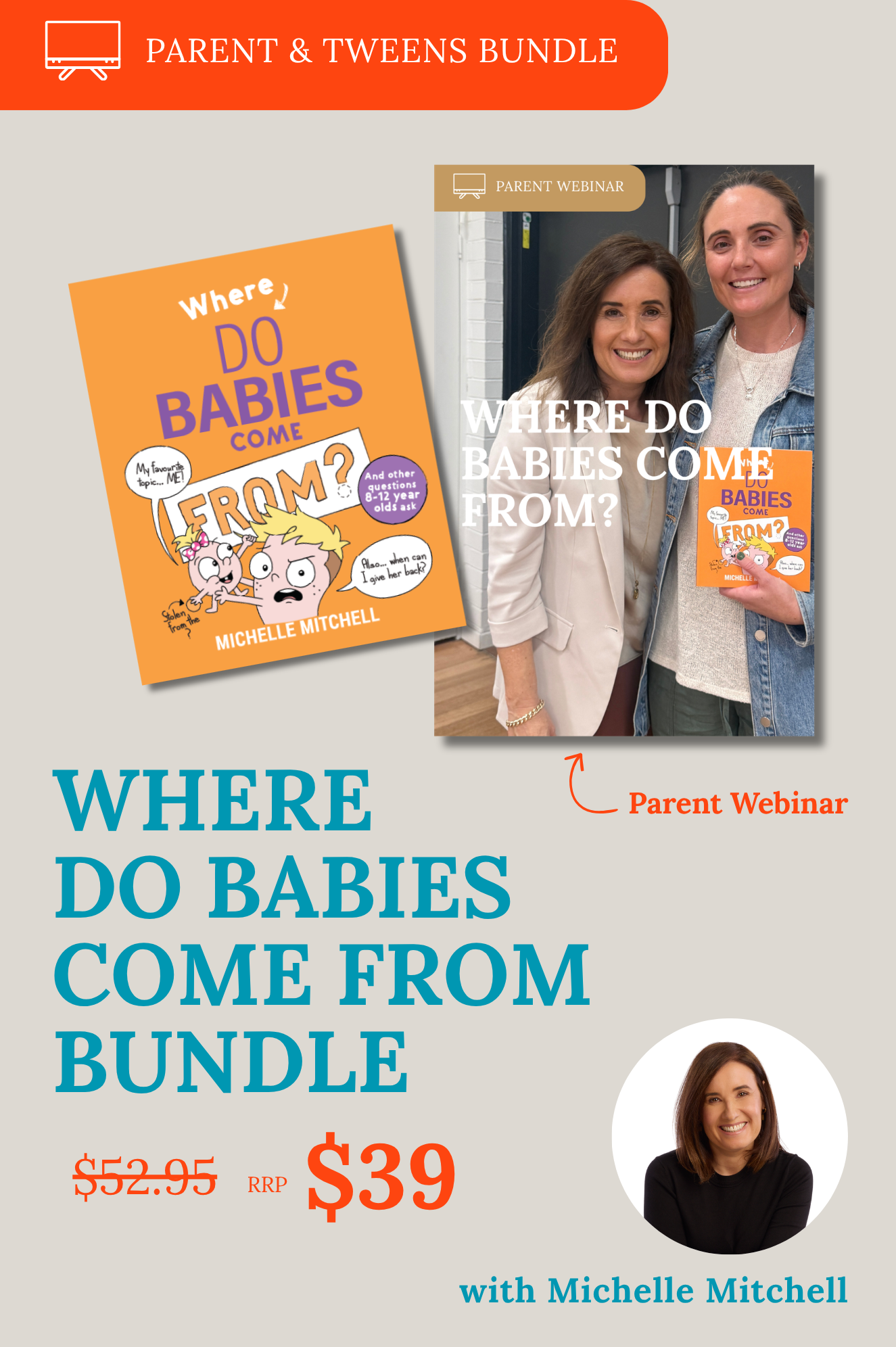 Where Do Babies Come From Book + Webinar Bundle