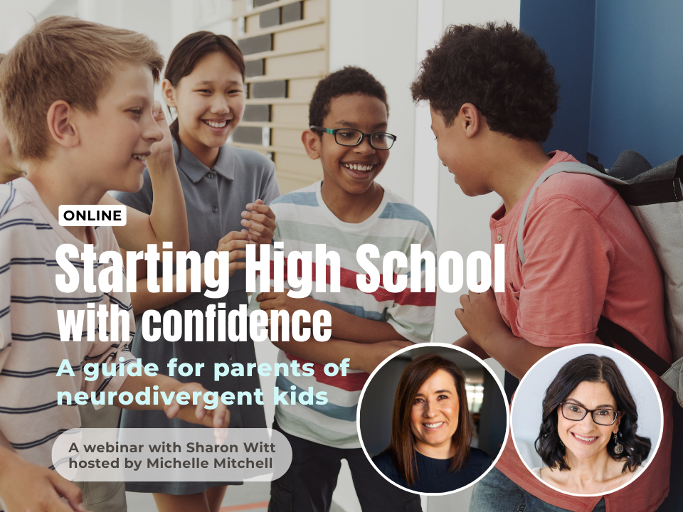 Watch Starting High School With Confidence Webinar